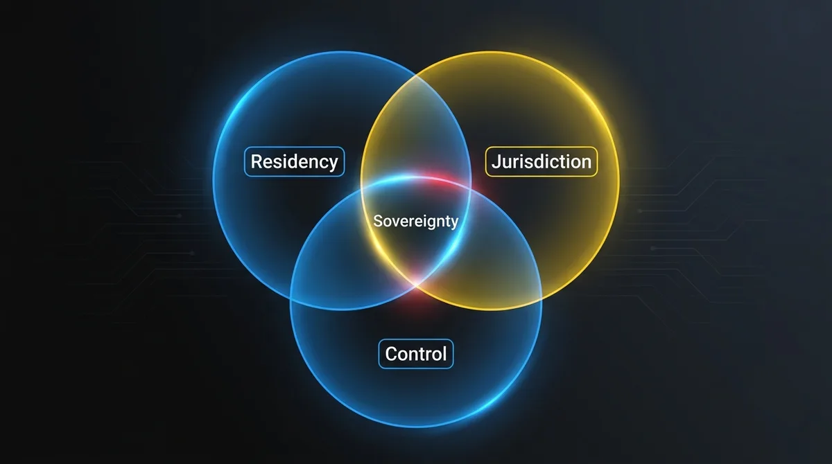 The three parts of AI data sovereignty: residency, jurisdiction and control